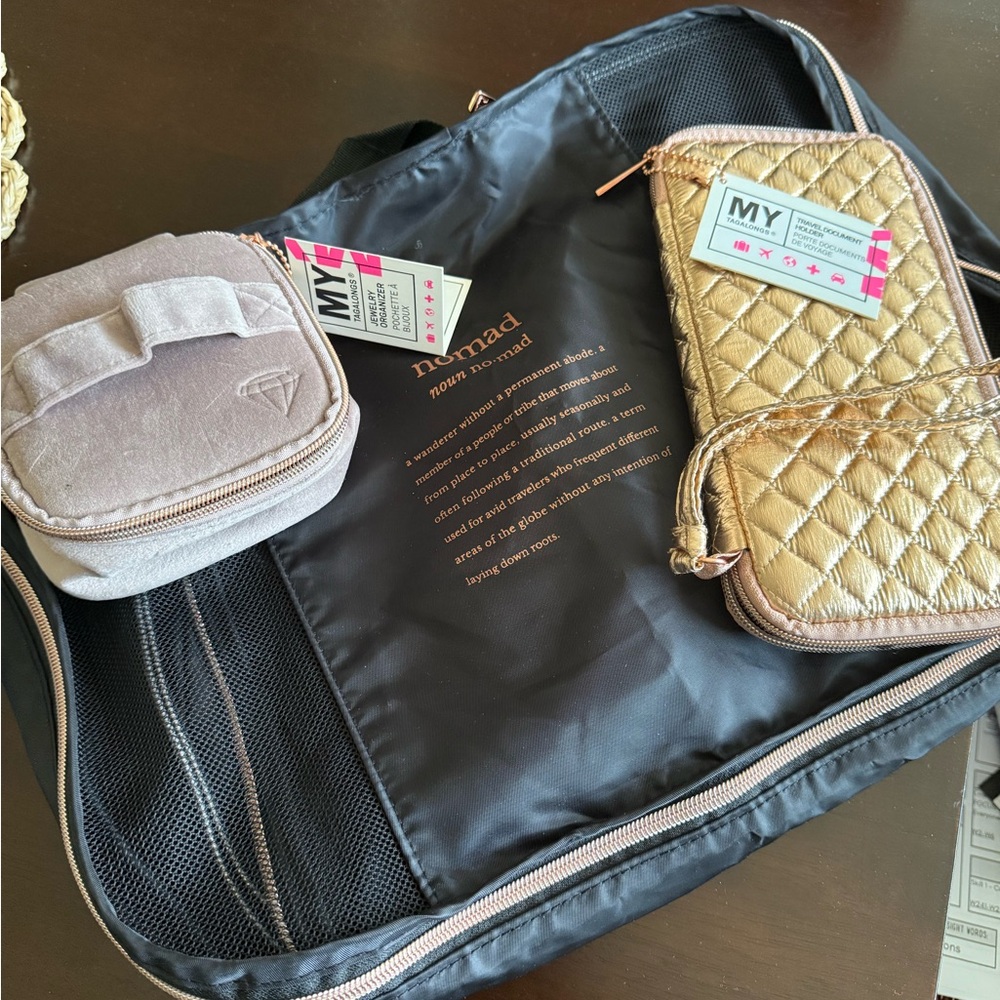 3 MyTagalongs items - Travel Bags